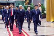 E.C. President arrives in Hanoi for official visit to Vietnam